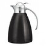 Service Ideas Marquette 33.8 oz. Black Onyx Stainless Steel Insulated Carafe / Server with Push Button Lid MAR10BSPBBX Service Ideas Marquette 33.8 oz. Black Onyx Stainless Steel Insulated Carafe / Server with Push Button Lid MAR10BSPBBX