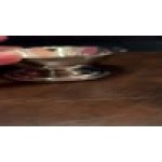 Vollrath 48015 5 oz. Mirror-Finished Stainless Steel Round Paneled Sherbet Dish