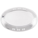 Vollrath 46624 55 oz. Mirror-Finished Stainless Steel Oval Serving Bowl Vollrath 46624 55 oz. Mirror-Finished Stainless Steel Oval Serving Bowl