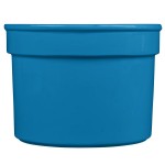 TableCraft CW1312SBL 5 Qt. Sky Blue Cast Aluminum Half Soup Bowl TableCraft CW1312SBL 5 Qt. Sky Blue Cast Aluminum Half Soup Bowl