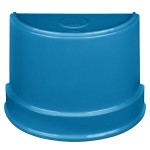 TableCraft CW1312SBL 5 Qt. Sky Blue Cast Aluminum Half Soup Bowl TableCraft CW1312SBL 5 Qt. Sky Blue Cast Aluminum Half Soup Bowl