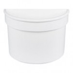 TableCraft CW1312SBL 5 Qt. Sky Blue Cast Aluminum Half Soup Bowl TableCraft CW1312SBL 5 Qt. Sky Blue Cast Aluminum Half Soup Bowl