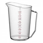 Cambro RSB15CW110 11.2 Qt. Black Camwear® Round Ribbed Bowl
