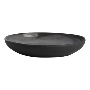 Off Grid Studio Gembrook from Steelite International 1.5 Qt. Round Gray Stoneware Bowl - 12/Case