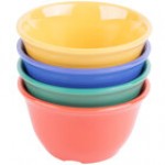 GET BC-70-TY Diamond Mardi Gras 7 oz. Tropical Yellow Melamine Bouillon - 48/Case