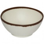 GET B-302-DVG Pottery Market 24 oz. Glazed Gray Melamine Bowl with White Trim - 12/Case GET B-302-DVG Pottery Market 24 oz. Glazed Gray Melamine Bowl with White Trim - 12/Case