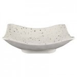 Elite Global Solutions D31R-CC Macchiato 5 oz. Chocolate Chip Round Melamine Bowl - 6/Case