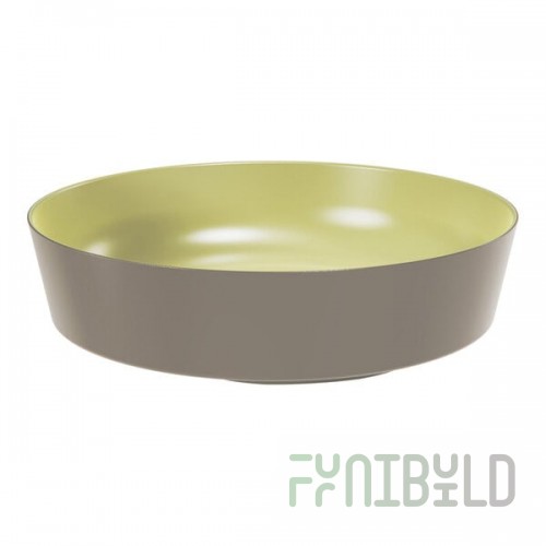 Dalebrook Mayfair from Global Tableware Collective 80 oz. Green Round Melamine Bowl - 6/Case