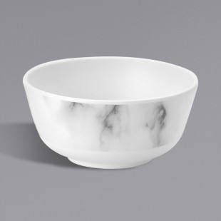 Bon Chef Matte Marble 10 oz. Melamine Bowl Bon Chef Matte Marble 10 oz. Melamine Bowl