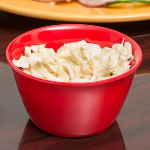 Carlisle 4354005 Dallas Ware 7.5 oz. Red Bouillon Cup - 24/Case