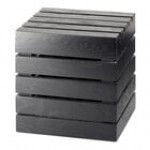 Cal-Mil 1944-12-96 Midnight Square Crate Riser - 12