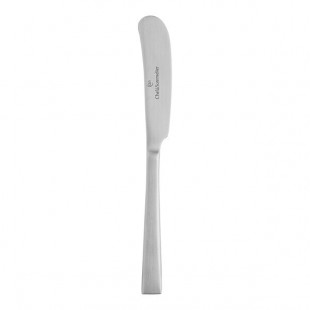 Chef & Sommelier Harper Satin 6 3/8'' 18/10 Stainless Steel Extra Heavy Weight Butter Spreader by Arc Cardinal - 36/Case Chef & Sommelier Harper Satin 6 3/8'' 18/10 Stainless Steel Extra Heavy Weight Butter Spreader by Arc Cardinal - 36/Case