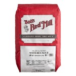 Bob's Red Mill 25 lb. Gluten-Free Organic White Rice Flour Bob's Red Mill 25 lb. Gluten-Free Organic White Rice Flour
