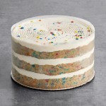 Southern Roots Vegan Funfetti Naked Cake 5 lb. Southern Roots Vegan Funfetti Naked Cake 5 lb.