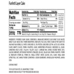 Southern Roots Vegan Funfetti Naked Cake 5 lb. Southern Roots Vegan Funfetti Naked Cake 5 lb.
