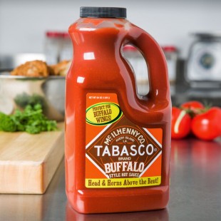 TABASCO® 64 fl. oz. Buffalo Style Hot Sauce - 2/Case TABASCO® 64 fl. oz. Buffalo Style Hot Sauce - 2/Case