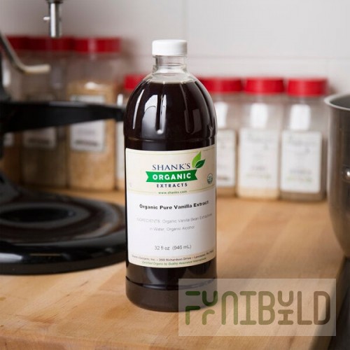 Shank's 32 fl. oz. Organic Vanilla Extract