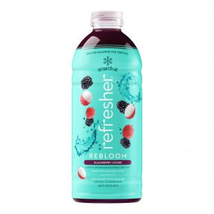 Smartfruit Rebloom Blackberry and Lychee Refresher Beverage 1:1 Concentrate 48 fl. oz.
