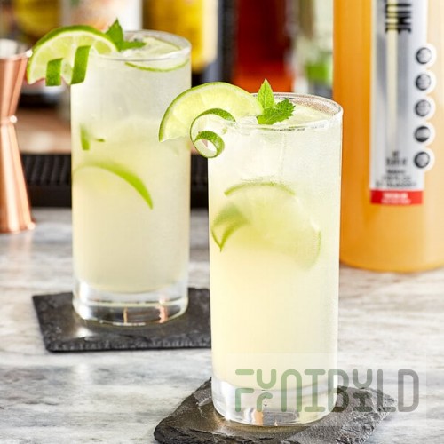 SHOTT Tahitian Lime Real Fruit Concentrated Flavoring Syrup 1 Liter