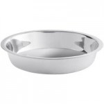 Acopa Supreme 4 Qt. Round Roll Top Gold Trim Chafer