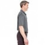 National Patrol by Henry Segal Unisex Customizable Charcoal Gray Short Sleeve Moisture Wicking Polo Shirt with UV Protection - Polyester Mesh -L
