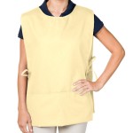 Intedge Yellow Adjustable Poly-Cotton Cobbler Apron with 2 Pockets - 29 Intedge Yellow Adjustable Poly-Cotton Cobbler Apron with 2 Pockets - 29