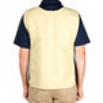 Intedge Yellow Adjustable Poly-Cotton Cobbler Apron with 2 Pockets - 29 Intedge Yellow Adjustable Poly-Cotton Cobbler Apron with 2 Pockets - 29