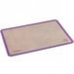 Mercer Culinary M31087PU Full Size Allergen-Free Purple Silicone Baking Mat - 16 1/2
