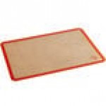 Mercer Culinary M31087PU Full Size Allergen-Free Purple Silicone Baking Mat - 16 1/2