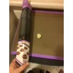 Mercer Culinary M31087PU Full Size Allergen-Free Purple Silicone Baking Mat - 16 1/2