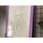 Mercer Culinary M31087PU Full Size Allergen-Free Purple Silicone Baking Mat - 16 1/2