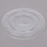 Choice Black 6-Section Countertop Cup, Lid, and Coffee Condiment Organizer