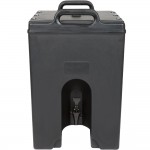 Cambro 1000LCD110 Camtainer® 11.75 Gallon Black Insulated Beverage Dispenser Cambro 1000LCD110 Camtainer® 11.75 Gallon Black Insulated Beverage Dispenser