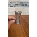 American Metalcraft JG1 0.5 oz. & 1 oz. Stainless Steel Japanese Style Jigger
