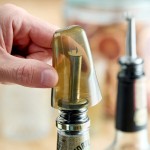 Choice Translucent Universal Liquor Pourer Cover - 12/Pack Choice Translucent Universal Liquor Pourer Cover - 12/Pack