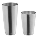 American Metalcraft 18 & 28 oz. Weighted Boston Shaker Set BSSET
