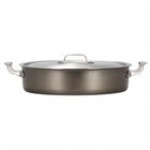 Bon Chef 60030TAUPE Cucina 6 Qt. Taupe Stainless Steel Induction Brazier Pot with Lid Bon Chef 60030TAUPE Cucina 6 Qt. Taupe Stainless Steel Induction Brazier Pot with Lid
