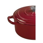 Valor 6 Qt. Merlot Enameled Cast Iron Dutch Oven Valor 6 Qt. Merlot Enameled Cast Iron Dutch Oven