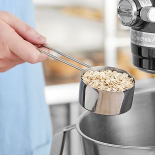 American Metalcraft MCL12 1/2 Cup Stainless Steel Measuring Cup with Wire Handle