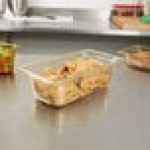 Vollrath 9034410 Super Pan® 1/3 Size Amber High Heat Plastic Food Pan - 4