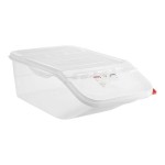 Araven 09144 ColorClip 6 Gallon / 96 Cup Polypropylene Light-Duty Shelf Ingredient Bin Araven 09144 ColorClip 6 Gallon / 96 Cup Polypropylene Light-Duty Shelf Ingredient Bin