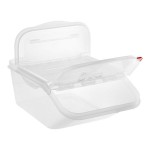 Araven 09144 ColorClip 6 Gallon / 96 Cup Polypropylene Light-Duty Shelf Ingredient Bin Araven 09144 ColorClip 6 Gallon / 96 Cup Polypropylene Light-Duty Shelf Ingredient Bin