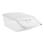 Araven 09144 ColorClip 6 Gallon / 96 Cup Polypropylene Light-Duty Shelf Ingredient Bin Araven 09144 ColorClip 6 Gallon / 96 Cup Polypropylene Light-Duty Shelf Ingredient Bin
