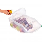 Araven 09144 ColorClip 6 Gallon / 96 Cup Polypropylene Light-Duty Shelf Ingredient Bin Araven 09144 ColorClip 6 Gallon / 96 Cup Polypropylene Light-Duty Shelf Ingredient Bin