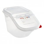 Araven 09144 ColorClip 6 Gallon / 96 Cup Polypropylene Light-Duty Shelf Ingredient Bin Araven 09144 ColorClip 6 Gallon / 96 Cup Polypropylene Light-Duty Shelf Ingredient Bin