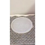 Carlisle 6 and 8 Qt. White Round Polyethylene Food Storage Container Lid Carlisle 6 and 8 Qt. White Round Polyethylene Food Storage Container Lid