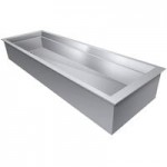 Hatco IWB-4 Four Pan Slanted Drop-In Ice-Cooled Food Well