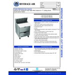 Beverage-Air SPED27HC-C-B Elite Series 27