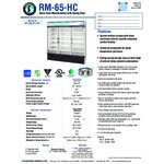 Hoshizaki RM-65-HC 78 Hoshizaki RM-65-HC 78