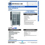 Beverage-Air HFPS2HC-1G Horizon Series 52